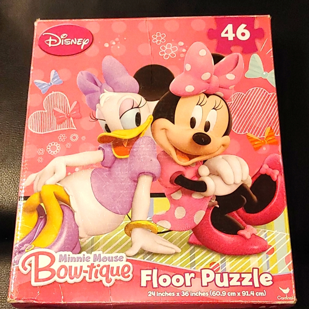 Disney Minnie Mouse Bow-tique Floor Puzzle